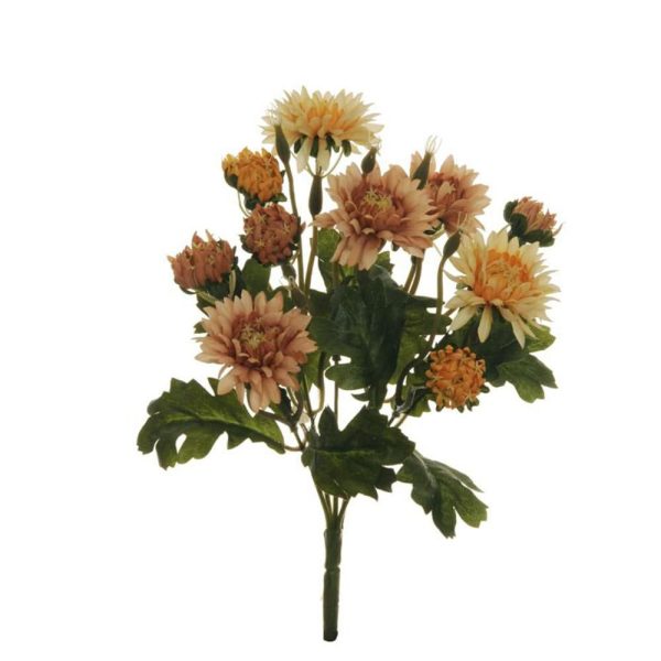 HELICRISIUM BOUQUET 5F CM.34 GIALLO/MARRONE HELICRISIUM BOUQUET 5F CM.34 GIALLO/MARRONE