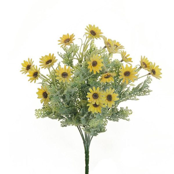DAISY BOUQUET 7X FLOCCATO CM.36 GIALLO/GIALLO DAISY BOUQUET 7X FLOCCATO CM.36 GIALLO/GIALLO