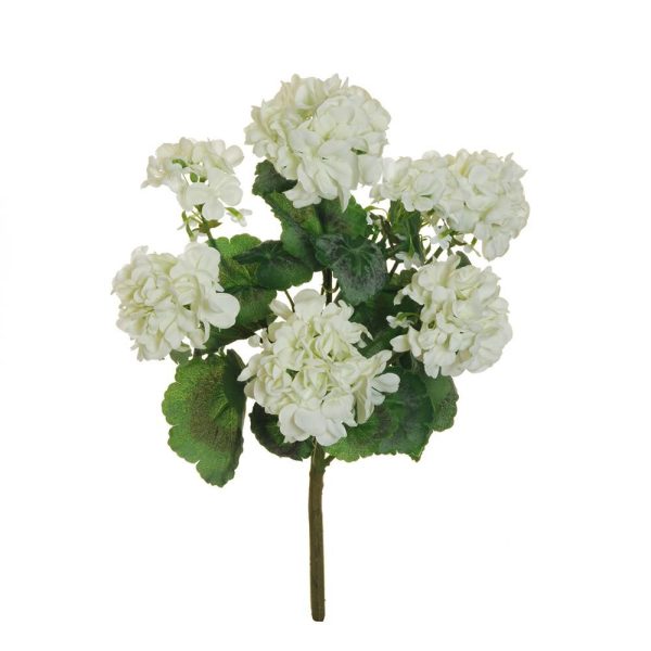 GERANIO BOUQUET 5X CM.44,4 BIANCO GERANIO BOUQUET 5X CM.44,4 BIANCO