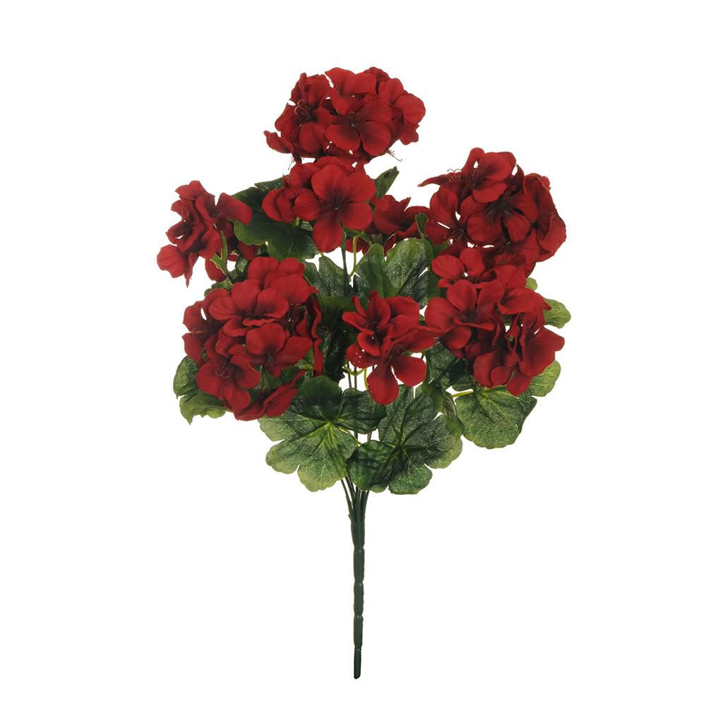 GERANIO BOUQUET 9X CM.47,5 ROSSO GERANIO BOUQUET 9X CM.47,5 ROSSO