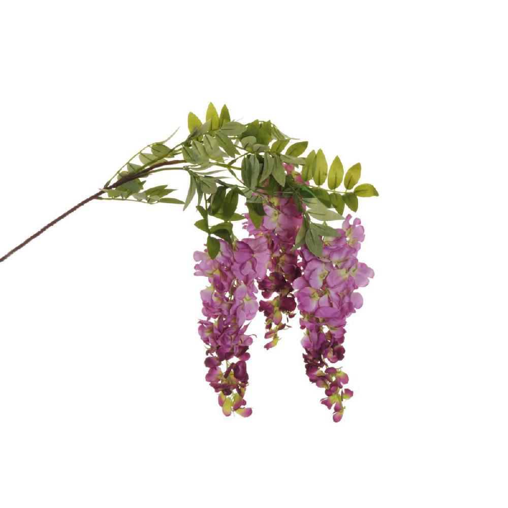 GLICINE RAMO CM.24 FIORI CADENTI CM.105 FUXIA GLICINE RAMO CM.24 FIORI CADENTI CM.105 FUXIA