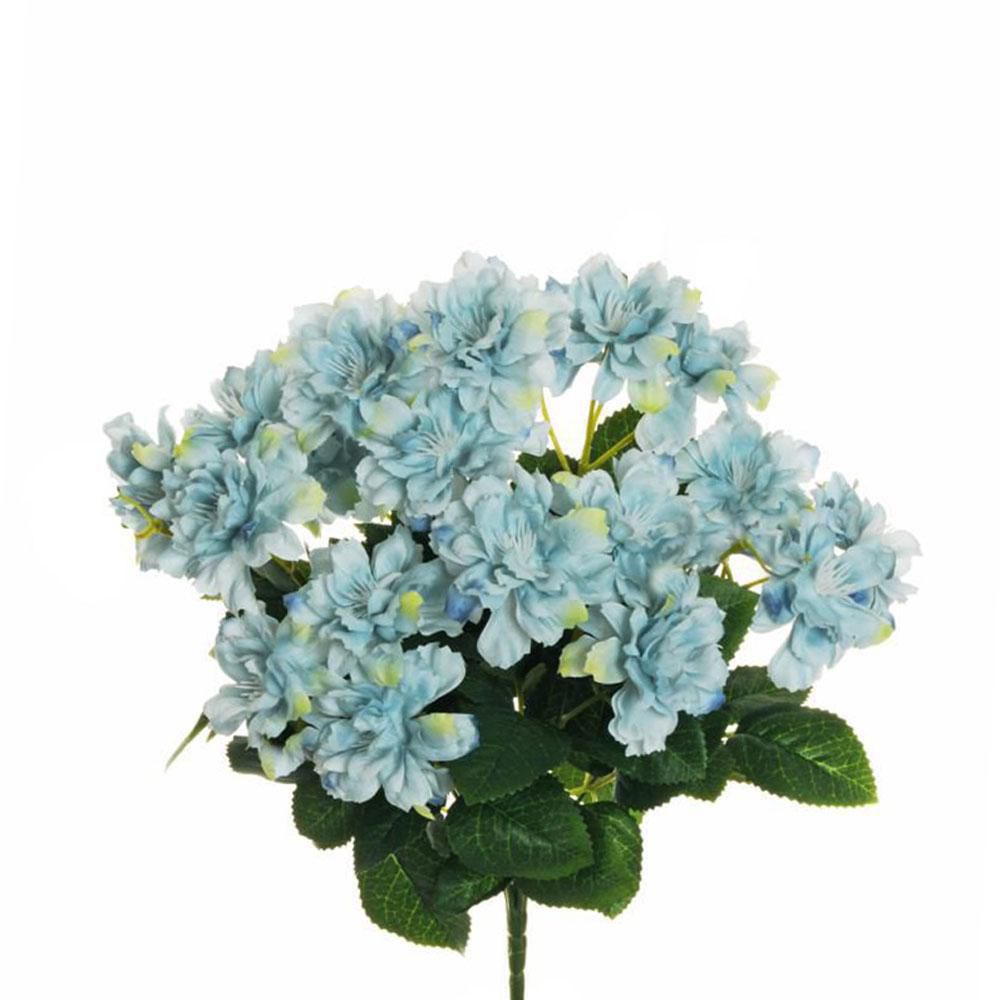 ROSA FLORIBUNDA BOUQUET7X CM.40 BLU POLVERE