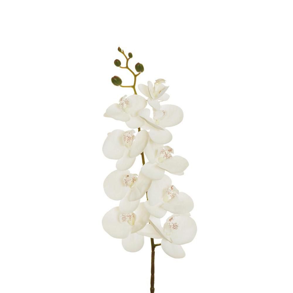 PHALAENOPSIS RAMO REAL TOUCH 9F CM.96 BIANCO