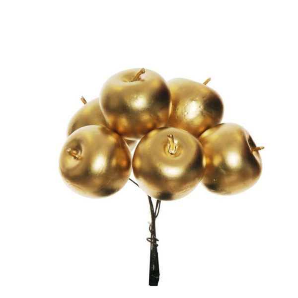 MELINE BUSH 6 PZ. D.5 CM H.16 CM ORO MELINE BUSH 6 PZ. D.5 CM H.16 CM ORO