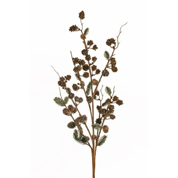 ABETE RAMO C/PIGNE CM.90 MARRONE/VERDE ABETE RAMO C/PIGNE CM.90 MARRONE/VERDE