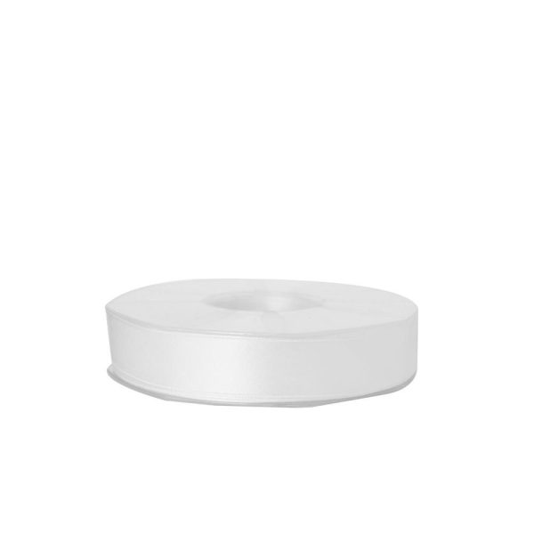 NASTRO DOPPIO RASO 25MM50MT H.Q. BIANCO NASTRO DOPPIO RASO 25MM50MT H.Q. BIANCO