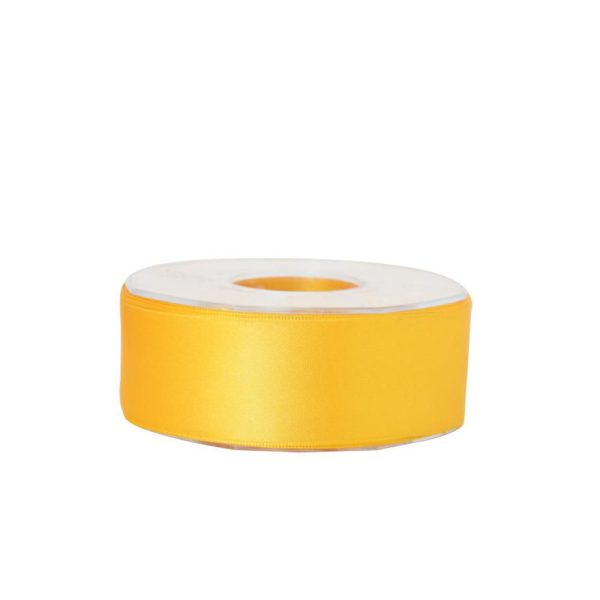 NASTRO DOPPIO RASO 40MM25MT H.Q. GIALLO OCRA NASTRO DOPPIO RASO 40MM25MT H.Q. GIALLO OCRA