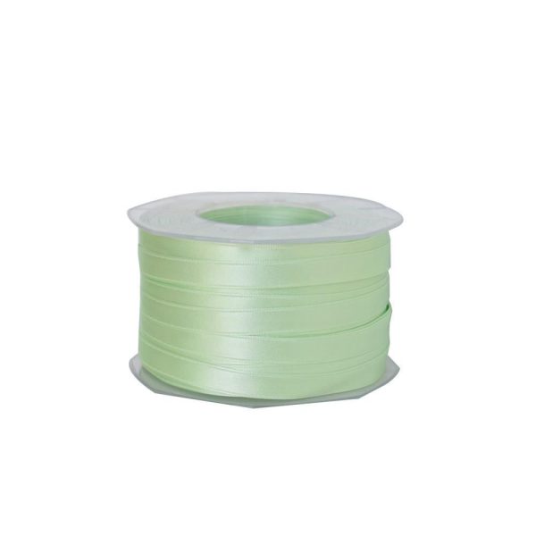 NASTRO DOPPIO RASO 10MM100MT H.Q. VERDE CHIARO NASTRO DOPPIO RASO 10MM100MT H.Q. VERDE CHIARO