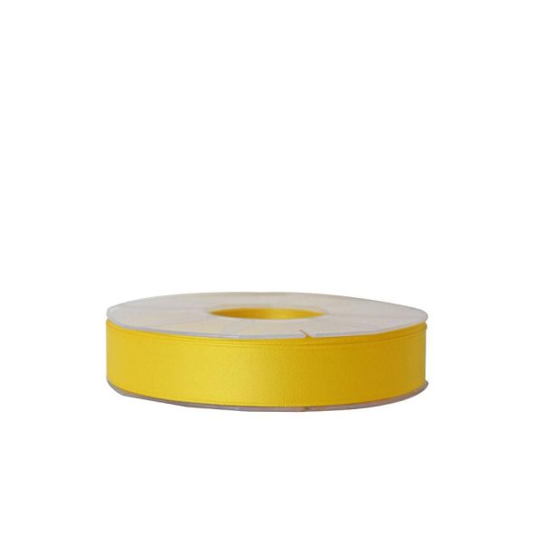 NASTRO DOPPIO RASO 25MM50MT H.Q. GIALLO NASTRO DOPPIO RASO 25MM50MT H.Q. GIALLO