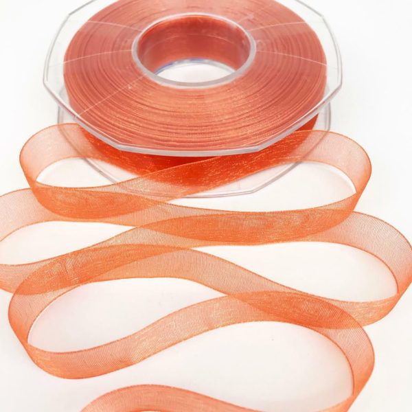NASTRO ORGANZA 15MM 50MT H.Q. ARANCIO NASTRO ORGANZA 15MM 50MT H.Q. ARANCIO