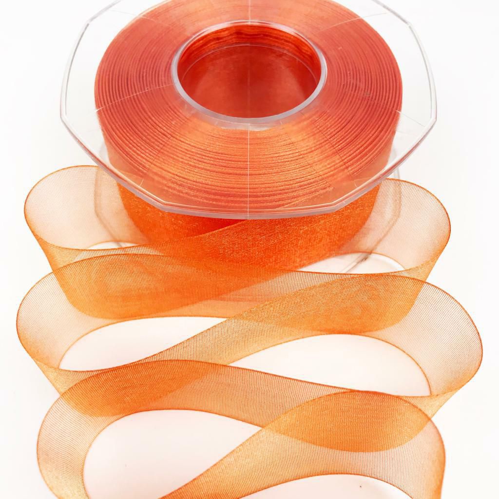 NASTRO ORGANZA 40MM 50MT H.Q. ARANCIO NASTRO ORGANZA 40MM 50MT H.Q. ARANCIO