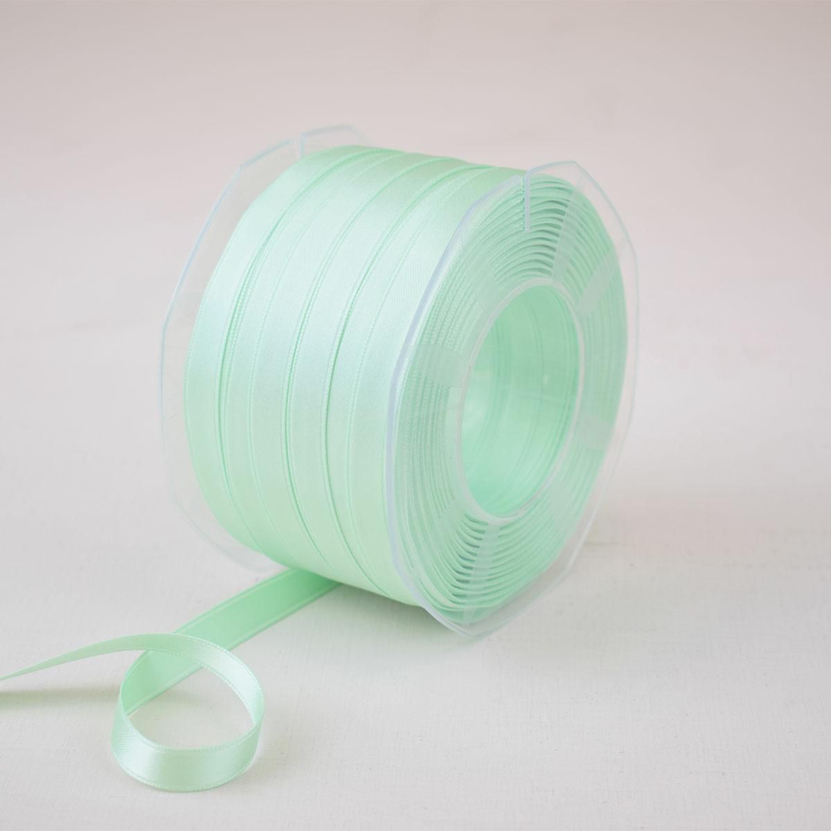 NASTRO DOPPIO RASO 10MM100MT H.Q. VERDE ACQUA NASTRO DOPPIO RASO 10MM100MT H.Q. VERDE ACQUA