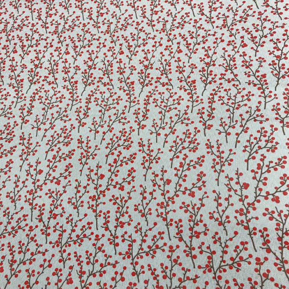 BOBINA CANVAS BACCHE CM80X5 MT ROSSO/BIANCO BOBINA CANVAS BACCHE CM80X5 MT ROSSO/BIANCO