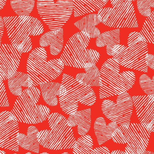 BOBINA CARTA POLITENATACM 75X20 MT -CUORI- ROSSO/BIANCO BOBINA CARTA POLITENATACM 75X20 MT -CUORI- ROSSO/BIANCO