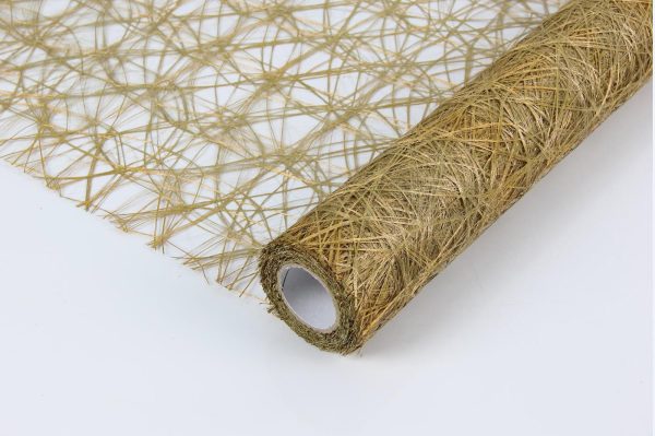 BOBINA DECOWEB LAMINATOCM 53X5 MT ORO BOBINA DECOWEB LAMINATOCM 53X5 MT ORO