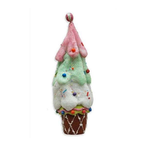 ALBERO CONO GELATO H.45CM -COSE&COSE- MULTICOLOR M.