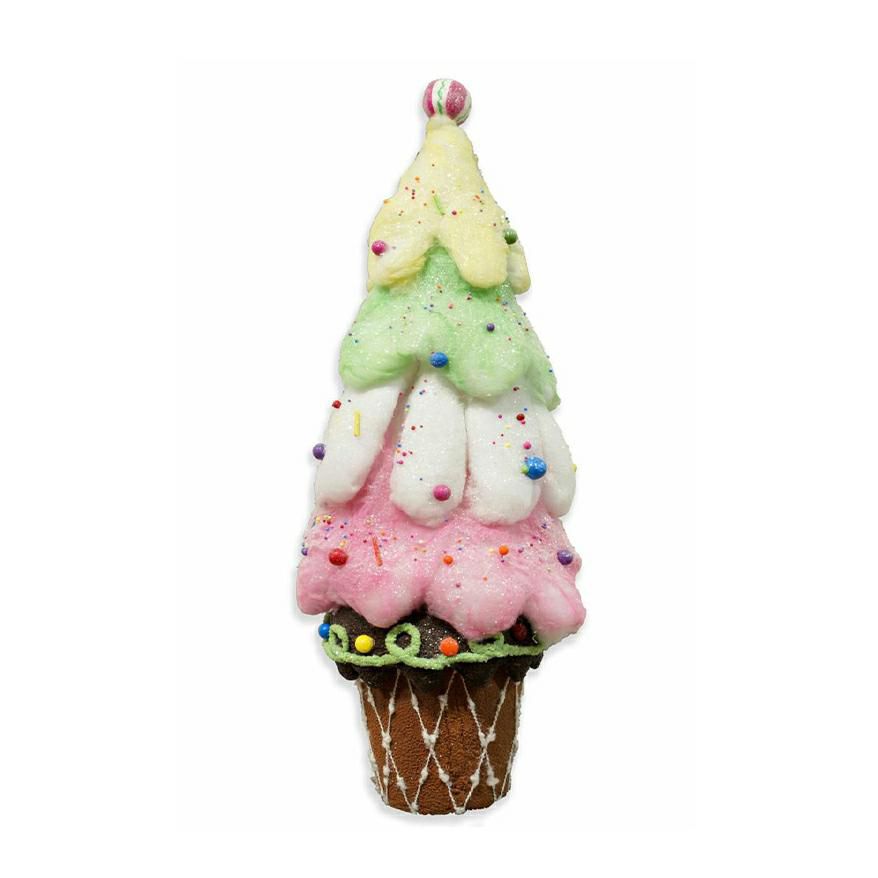 ALBERO CONO GELATO H.64CM -COSE&COSE- MULTICOLOR M.