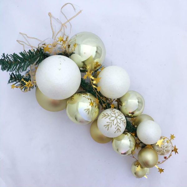 UVA SFERE GR. D/APP.-COSE&COSE CREMA/ORO