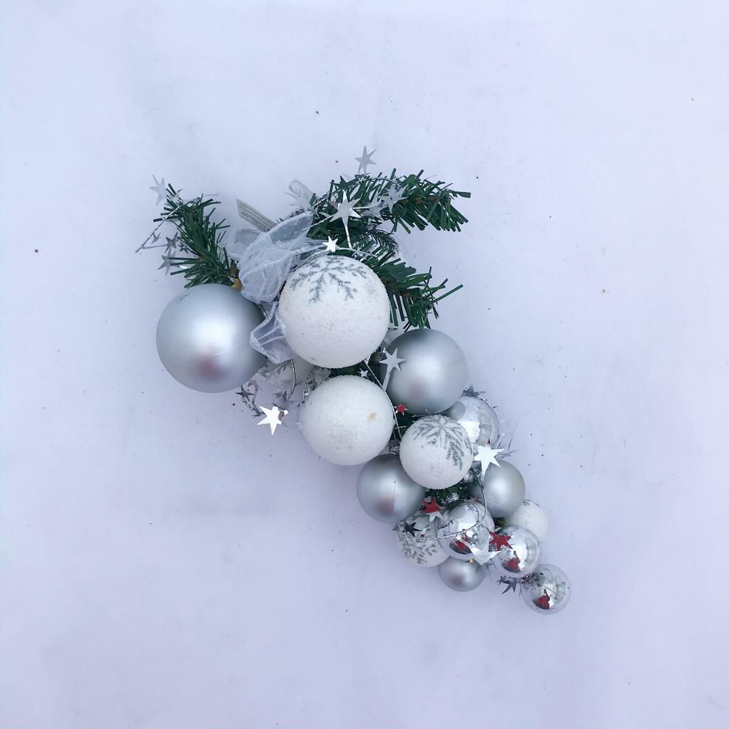 UVA SFERE MED. D/APP.-COSE&COSE ARGENTO M.