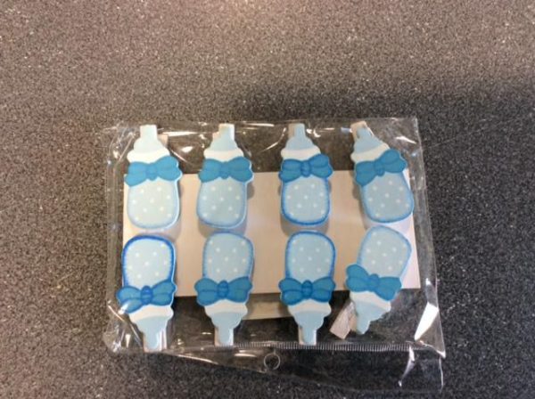 SET 8 MOLLETTINE BIBERON AZZURRO