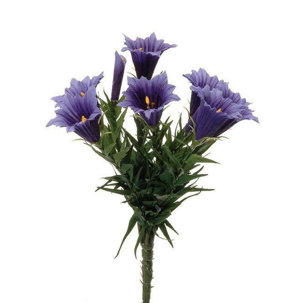 GENZIANA BOUQUET 7F CM.25 BLU GENZIANA BOUQUET 7F CM.25 BLU