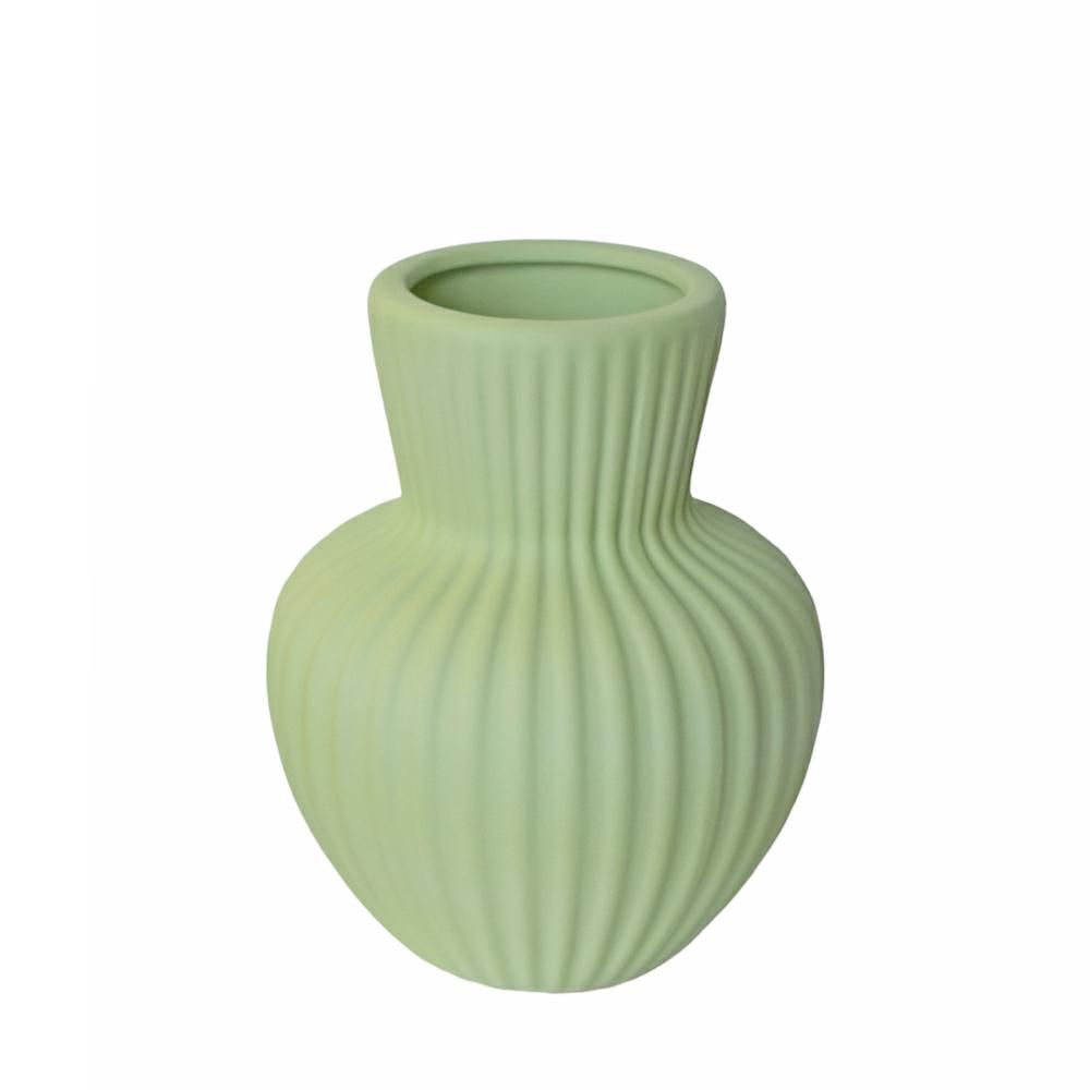VASO CERAMICA D.13,3 CMH.17 CM VERDE VASO CERAMICA D.13,3 CMH.17 CM VERDE