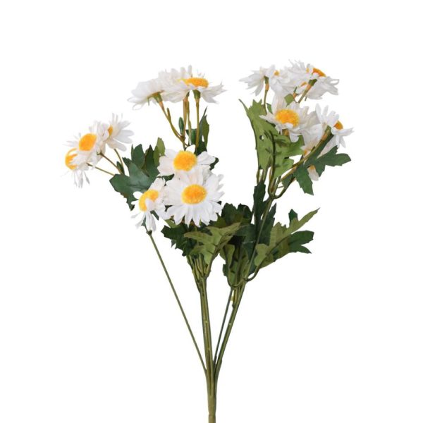 MARGHERITE BOUQUET 7X cm.35 CREMA MARGHERITE BOUQUET 7X cm.35 CREMA