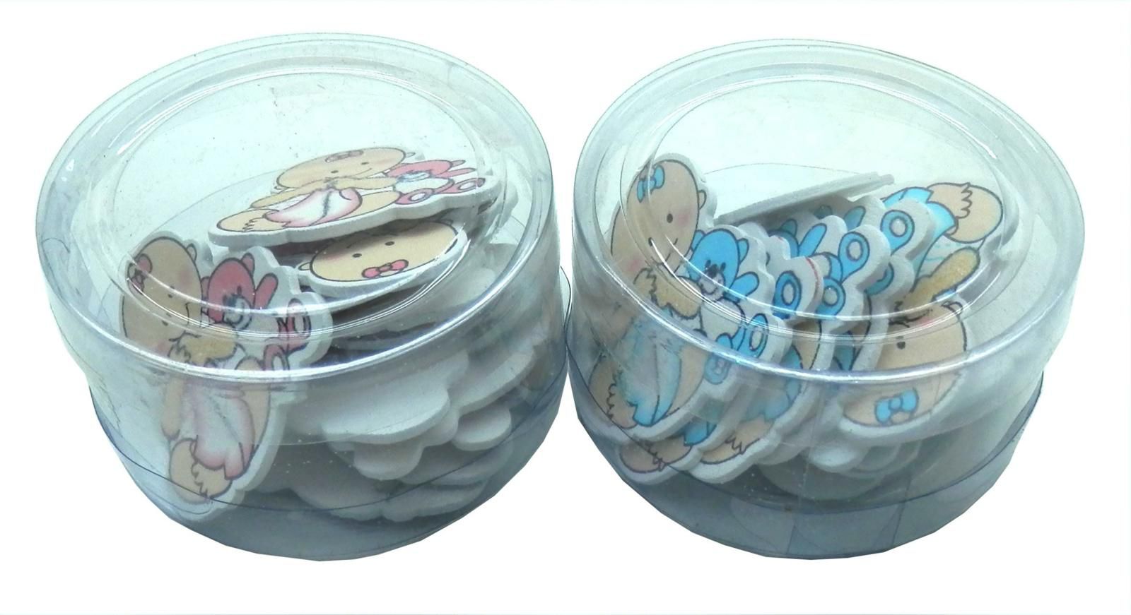 SET 12 STICKERS-BIMBO/ORSETTO-NASCITA