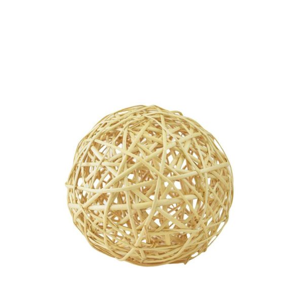 SFERA VIMINI INTRECCIATA D.15CM NATURALE SFERA VIMINI INTRECCIATA D.15CM NATURALE
