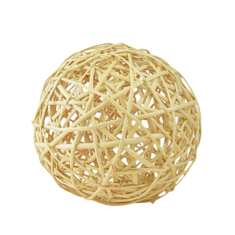 SFERA VIMINI INTRECCIATA D.30 CM NATURALE SFERA VIMINI INTRECCIATA D.30 CM NATURALE