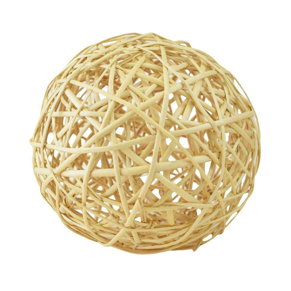 SFERA VIMINI INTRECCIATA D.40 CM NATURALE SFERA VIMINI INTRECCIATA D.40 CM NATURALE