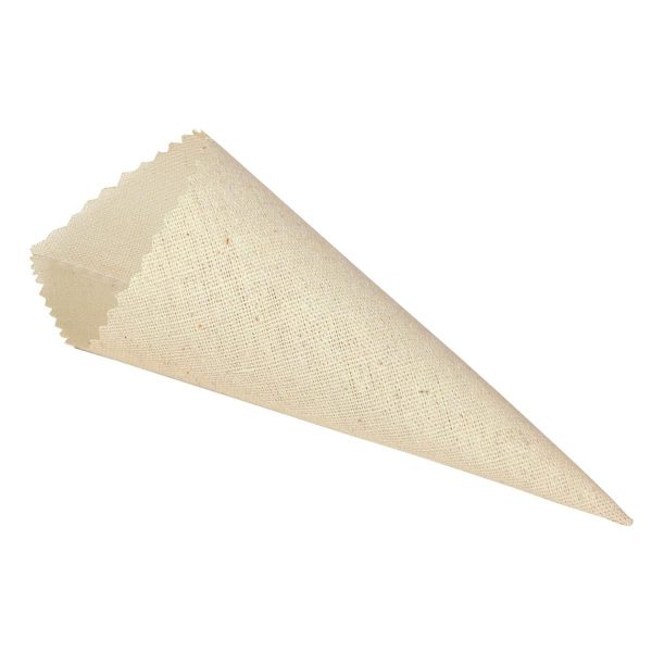 CONI RISO CONF.PZ.10 D.8 CM H.17 CM ECRU CONI RISO CONF.PZ.10 D.8 CM H.17 CM ECRU