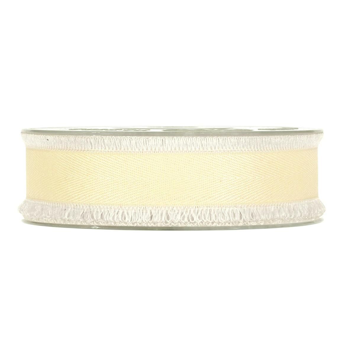 NASTRO COTONE “FRANGE” 25MM 15MT AVORIO NASTRO COTONE “FRANGE” 25MM 15MT AVORIO