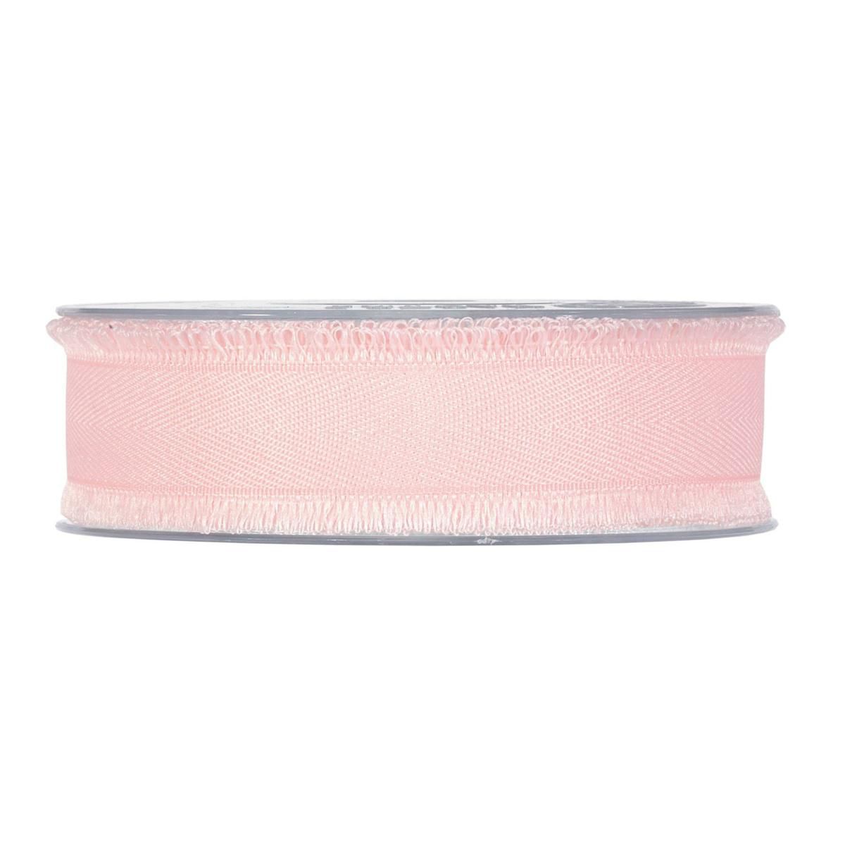 NASTRO COTONE “FRANGE” 25MM 15MT ROSA