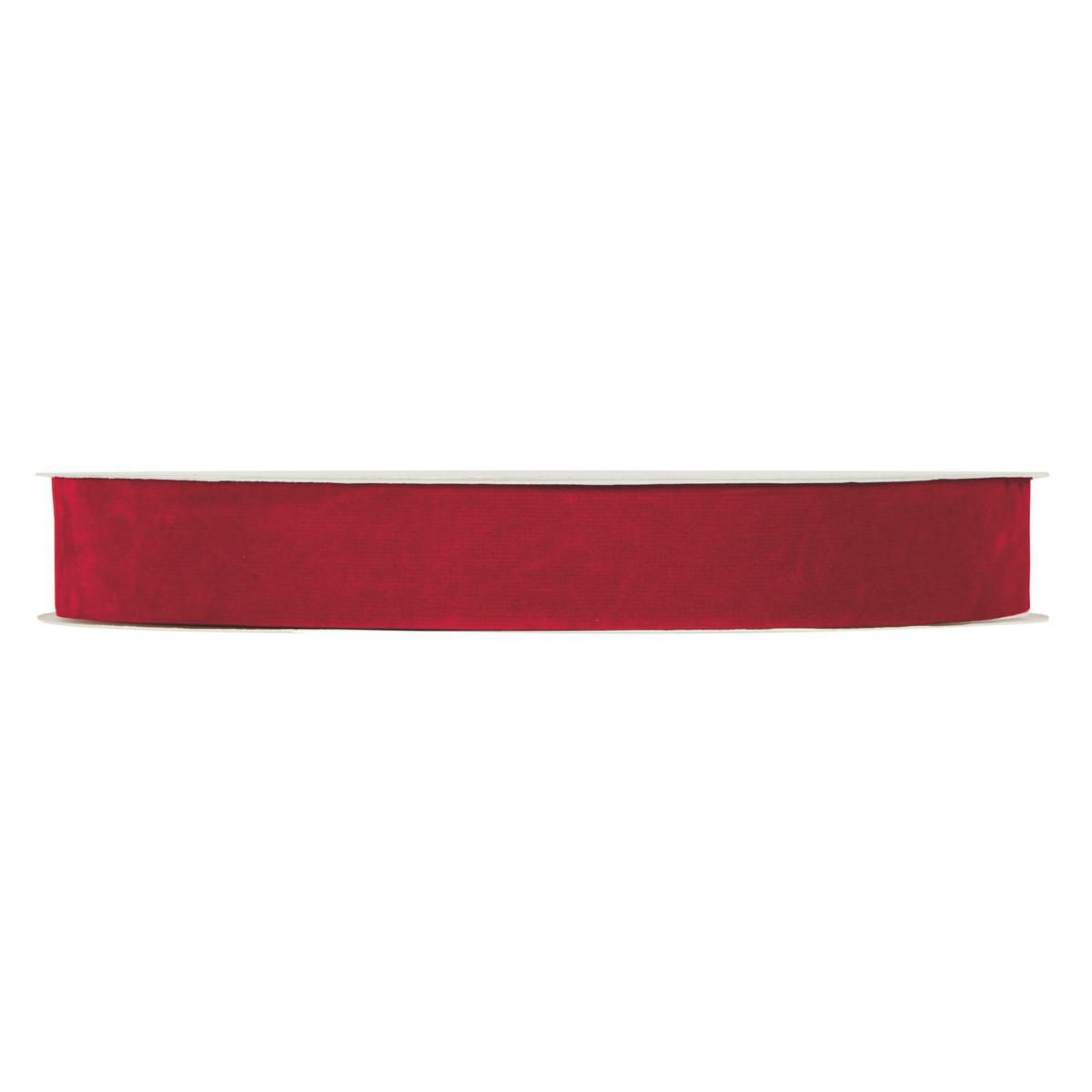 NASTRO DOPPIO VELLUTO 25MM 30MT ROSSO NASTRO DOPPIO VELLUTO 25MM 30MT ROSSO