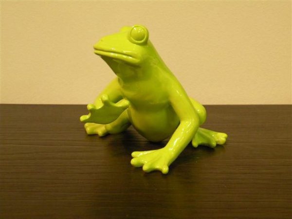 RANA POLIRESINA CIAO PICC. VERDE