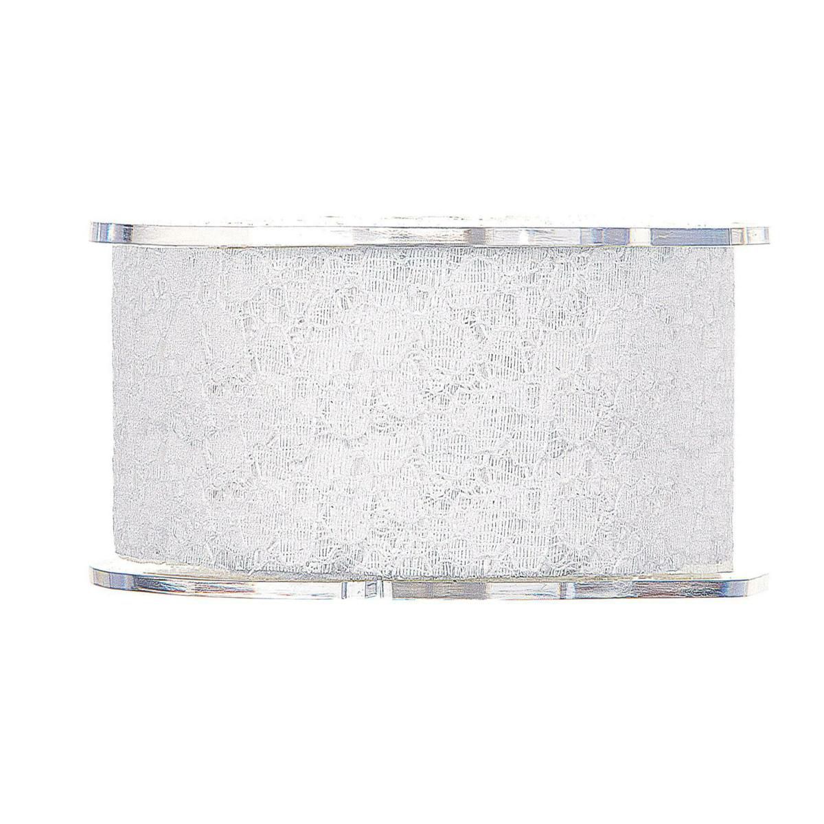 NASTRO PIZZO 63MM 10MT -FLOWER- BIANCO NASTRO PIZZO 63MM 10MT -FLOWER- BIANCO