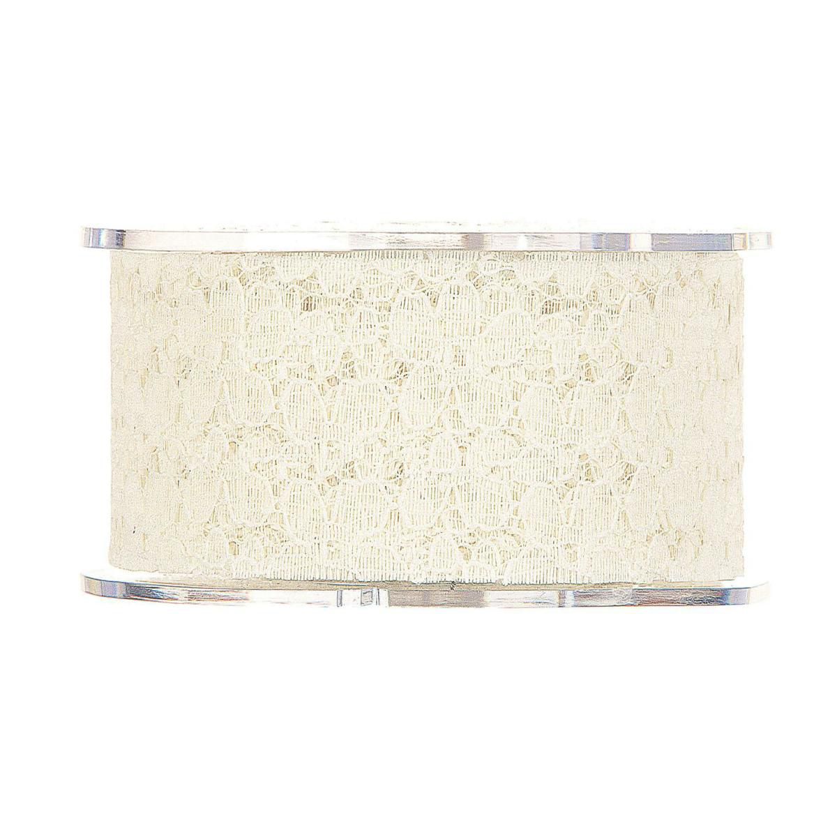 NASTRO PIZZO 63MM 10MT -FLOWER- AVORIO NASTRO PIZZO 63MM 10MT -FLOWER- AVORIO