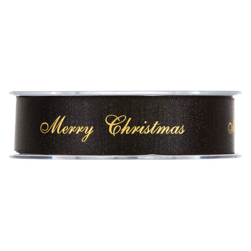 NASTRO 25MM 25MT -AUGURI- NERO/ORO