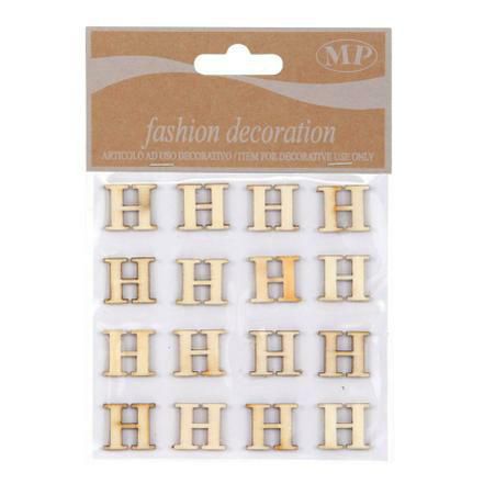 SET 16 LETTERE LEGNO 10X10 CM STICKERS NATURALE SET 16 LETTERE LEGNO 10X10 CM STICKERS NATURALE