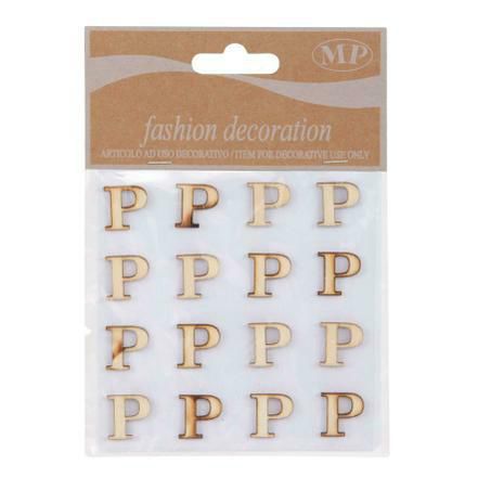 SET 16 LETTERE LEGNO 10X10 CM STICKERS NATURALE SET 16 LETTERE LEGNO 10X10 CM STICKERS NATURALE