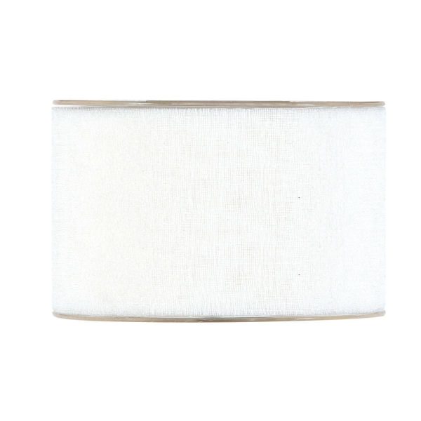 NASTRO GARZA DI COTONE 63MM 25MT -DELICATE- BIANCO NASTRO GARZA DI COTONE 63MM 25MT -DELICATE- BIANCO