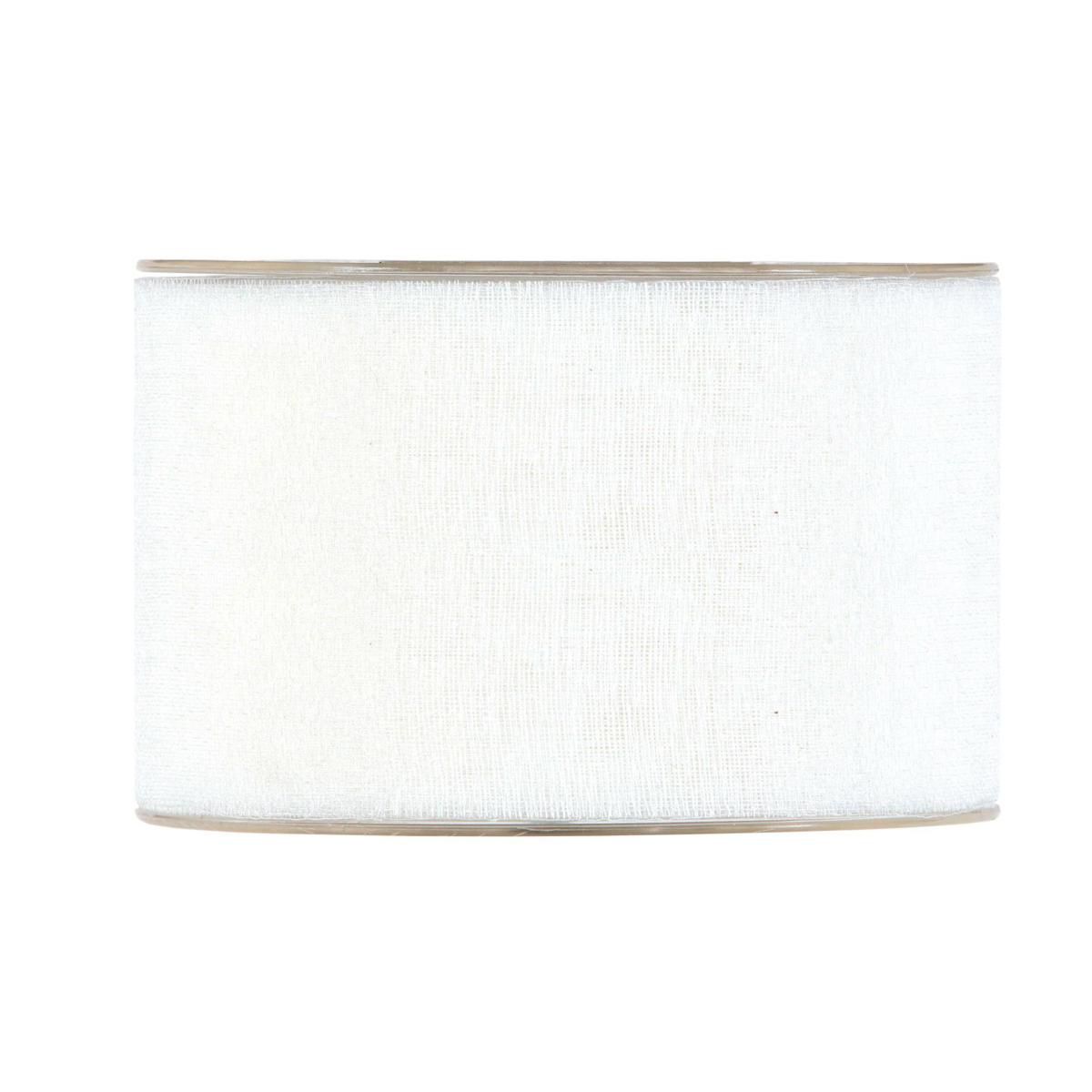 NASTRO GARZA DI COTONE 63MM 25MT -DELICATE- BIANCO NASTRO GARZA DI COTONE 63MM 25MT -DELICATE- BIANCO