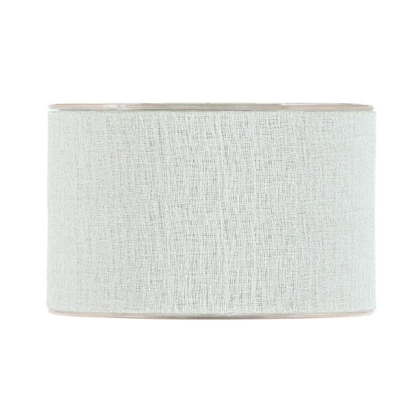 NASTRO GARZA DI COTONE 63MM 25MT -DELICATE- GRIGIO NASTRO GARZA DI COTONE 63MM 25MT -DELICATE- GRIGIO