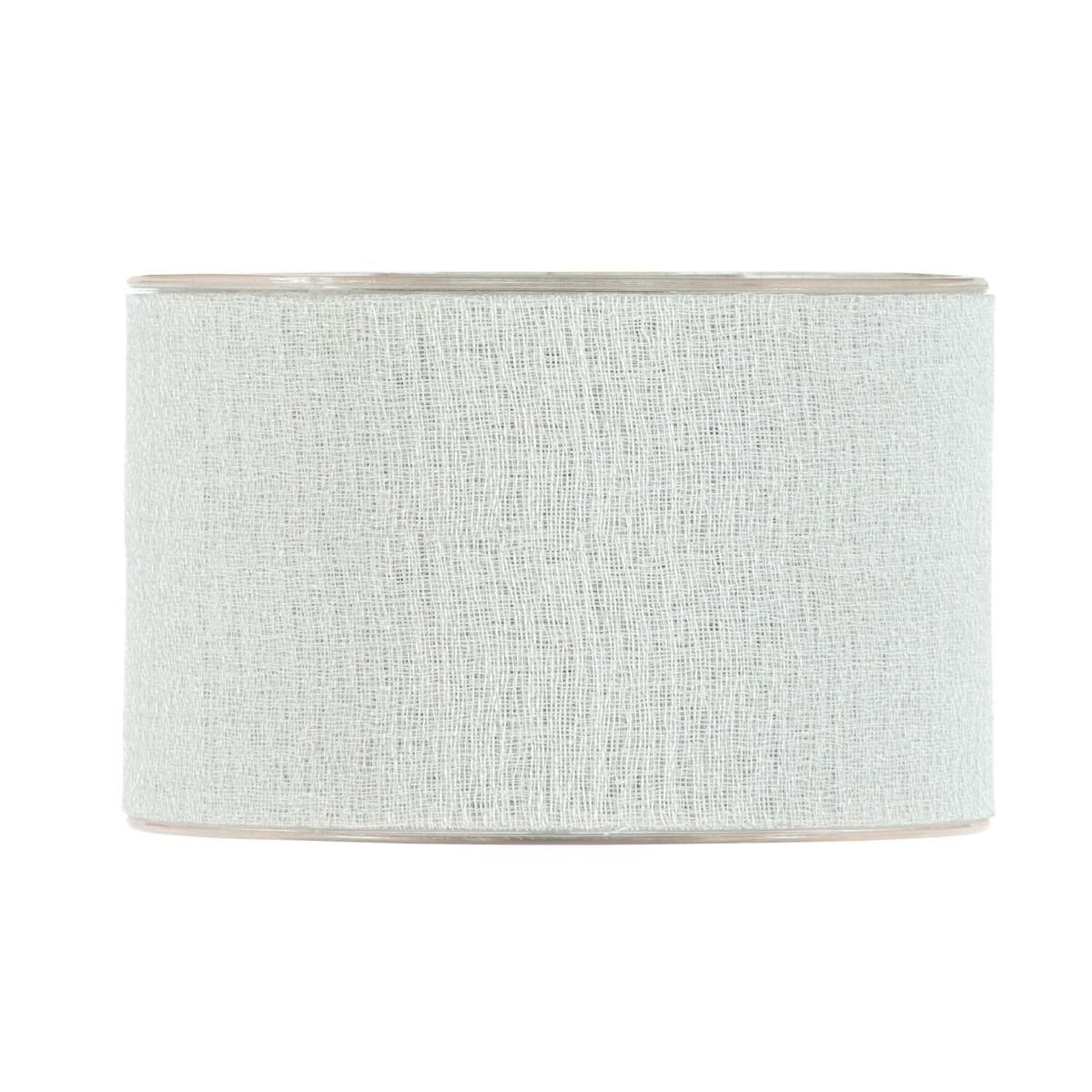 NASTRO GARZA DI COTONE 63MM 25MT -DELICATE- GRIGIO NASTRO GARZA DI COTONE 63MM 25MT -DELICATE- GRIGIO