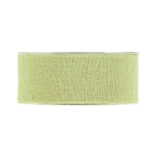 NASTRO GARZA DI COTONE 40MM 25MT -DELICATE- VERDE NASTRO GARZA DI COTONE 40MM 25MT -DELICATE- VERDE