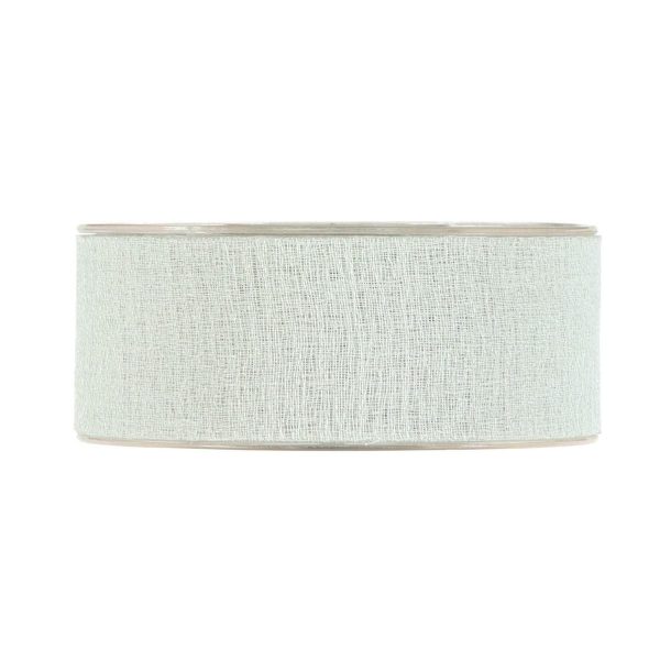 NASTRO GARZA DI COTONE 40MM 25MT -DELICATE- GRIGIO NASTRO GARZA DI COTONE 40MM 25MT -DELICATE- GRIGIO