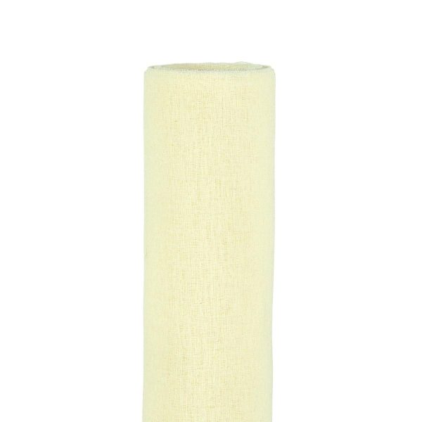 BOBINA GARZA DI COTONE CM 70X5 MT. -DELICATE- AVORIO BOBINA GARZA DI COTONE CM 70X5 MT. -DELICATE- AVORIO