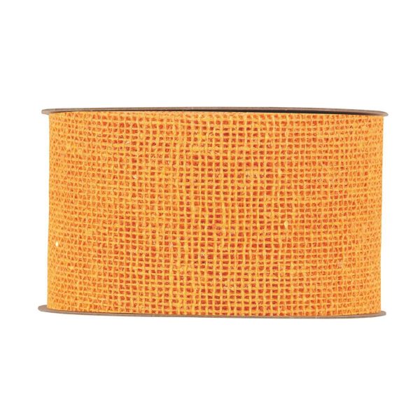 NASTRO RETE COTONE 80MM20MT ARANCIO NASTRO RETE COTONE 80MM20MT ARANCIO