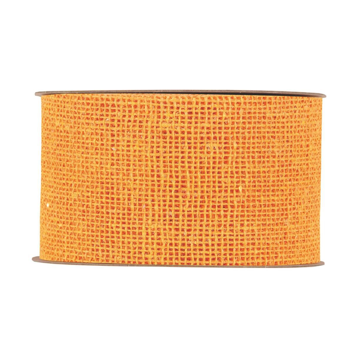NASTRO RETE COTONE 80MM20MT ARANCIO NASTRO RETE COTONE 80MM20MT ARANCIO